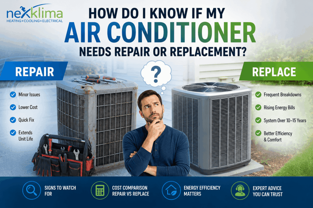 Air Conditioner Repair in Vaughan from Nexklima Inc.